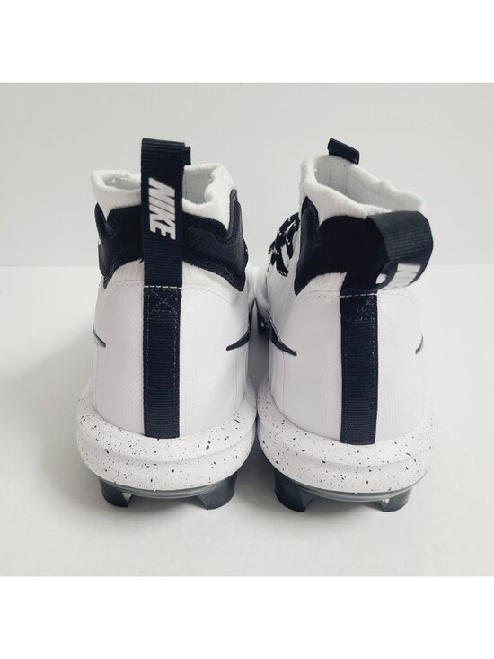 NEW Nike Alpha Huarache NXT MCS Baseball Cleats DJ6519-107 Size 10 White Black main image 6